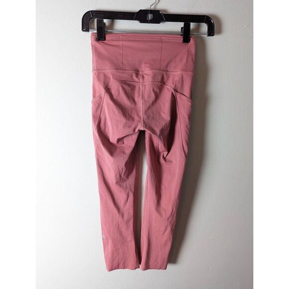 LULULEMON ATHLETICA Fast Free Crop II 19' (Non-Reflective Cool) Size 2 - Picture 5 of 5